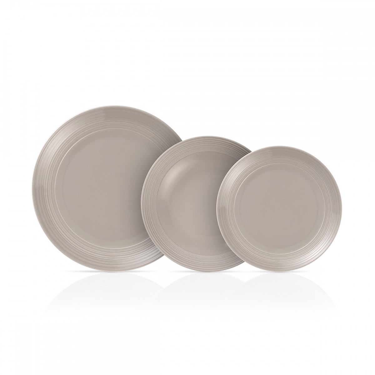 Cryspo Trio Serbitsio Fagtou Porselanis 18 Temaxion 'Jasper Taupe' 2502218